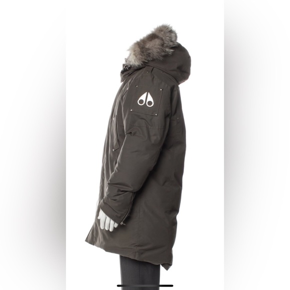 Men’s Moose Knuckle Goose Down Coat - Picture 3 of 4
